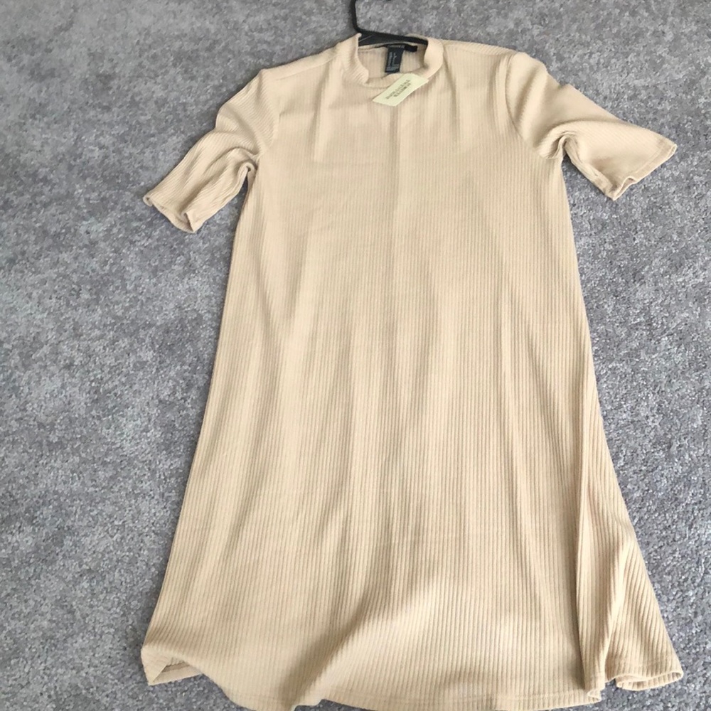 Tan short dress